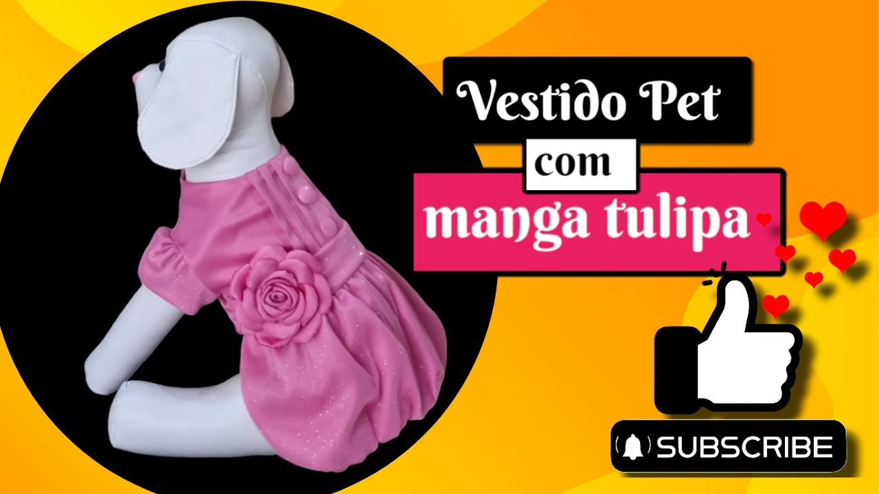 Vestido petit cherie tule/ Roupas Pet
