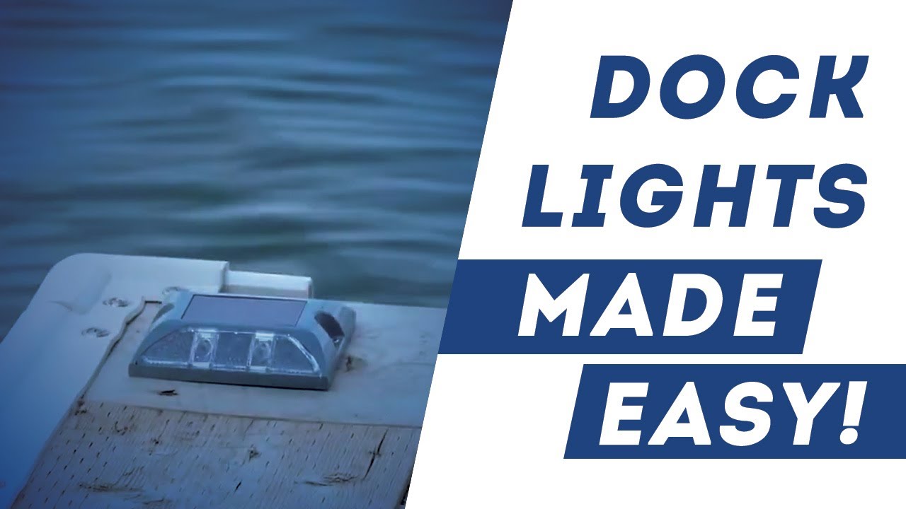 Solar Dock Lighting Made Simple with DockEdge+