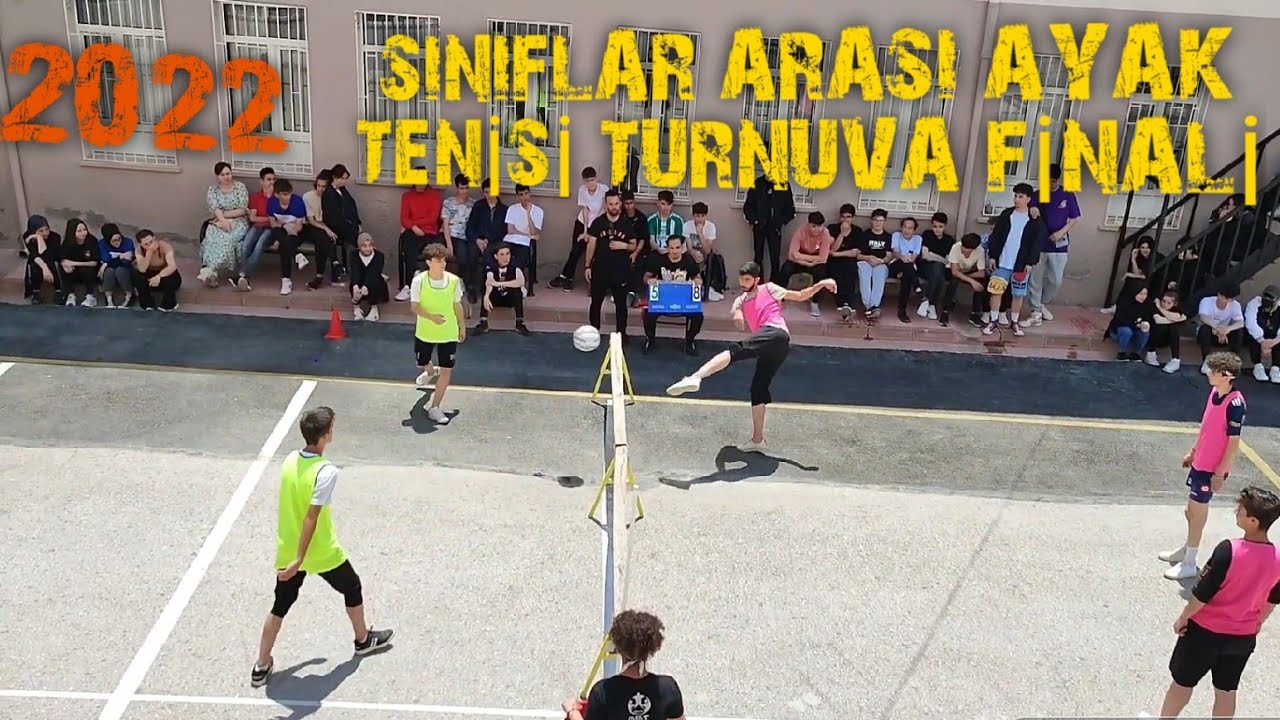 ÇUBUK Yıldırım Beyazıt Anadolu Lisesi Ayak Tenisi Turnuva Finali 2022