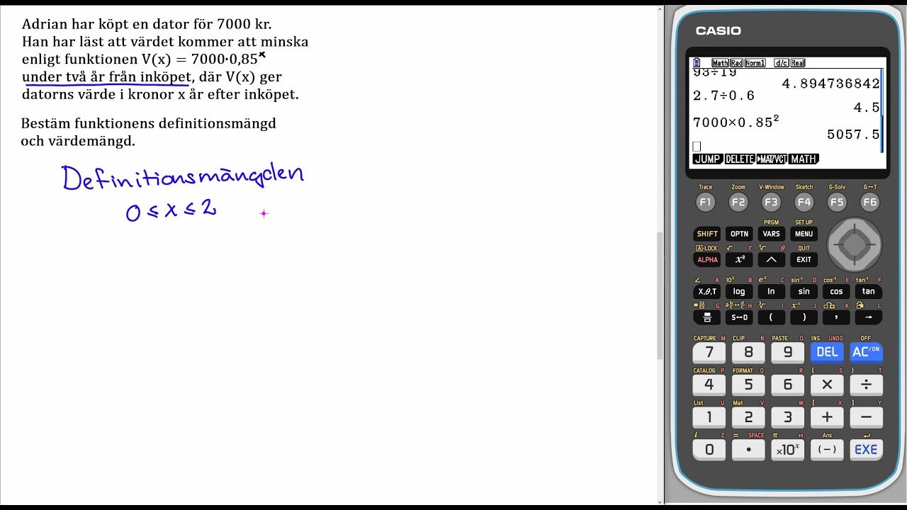 Matematik 5000+ 1c Uppgift 3451 b f&ouml;r reviderad &auml;mnesplan 2021