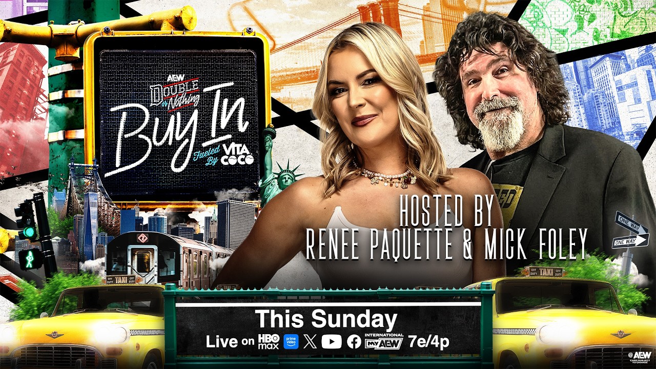 AEW Double Or Nothing: Buy-In LIVE - Hosted by Renee Paquette and Mick Foley  | Prime Video