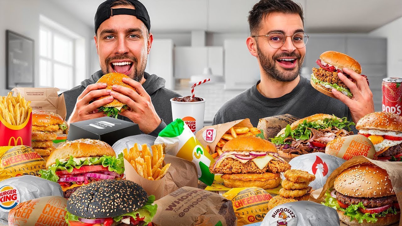On Mange 30 Fast-Foods avec Valouzz (Mauvaise Idée)