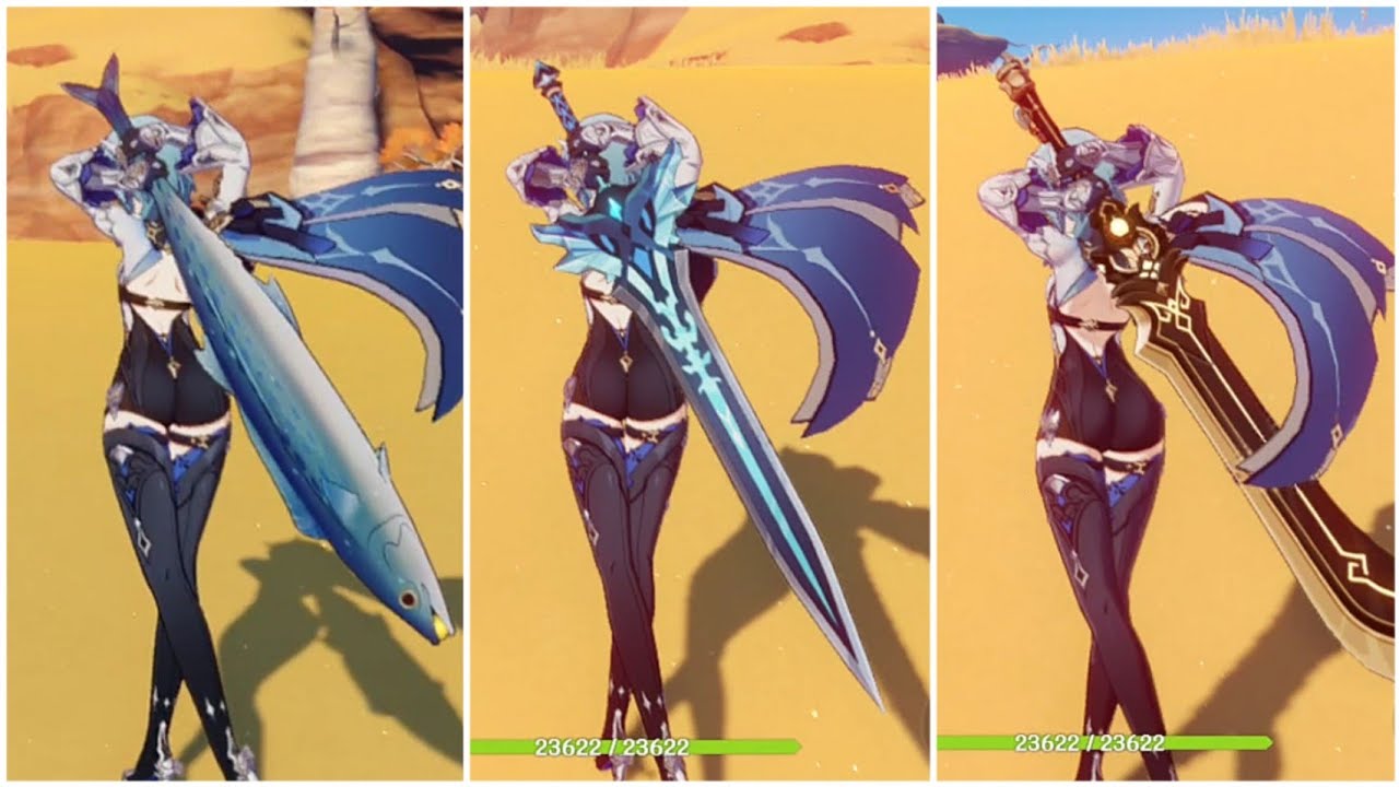 Eula Best F2P Weapons Comparison | Genshin Impact
