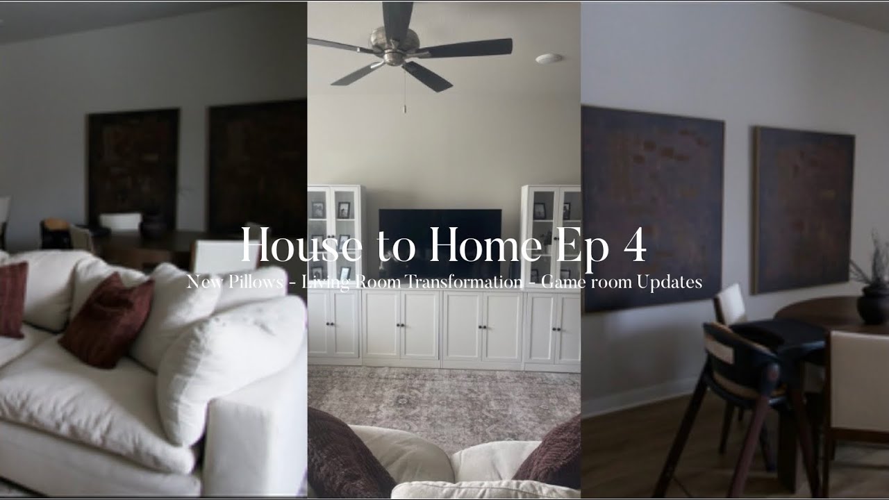 Extreme Home Vlog| New Furniture delivery + set up, Amazon unboxing, + home decor shopping 