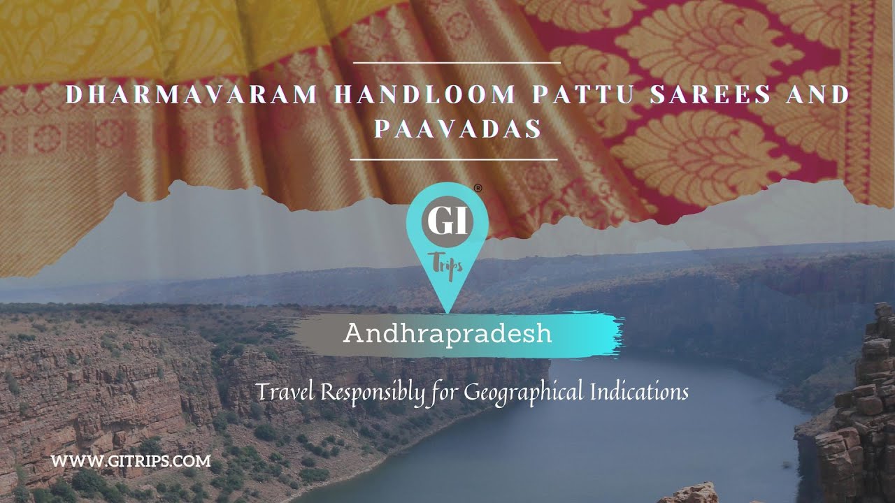 Discover the Elegance of Dharmavaram Pattu Sarees | Geographical Indication AP | www.gitrips.com