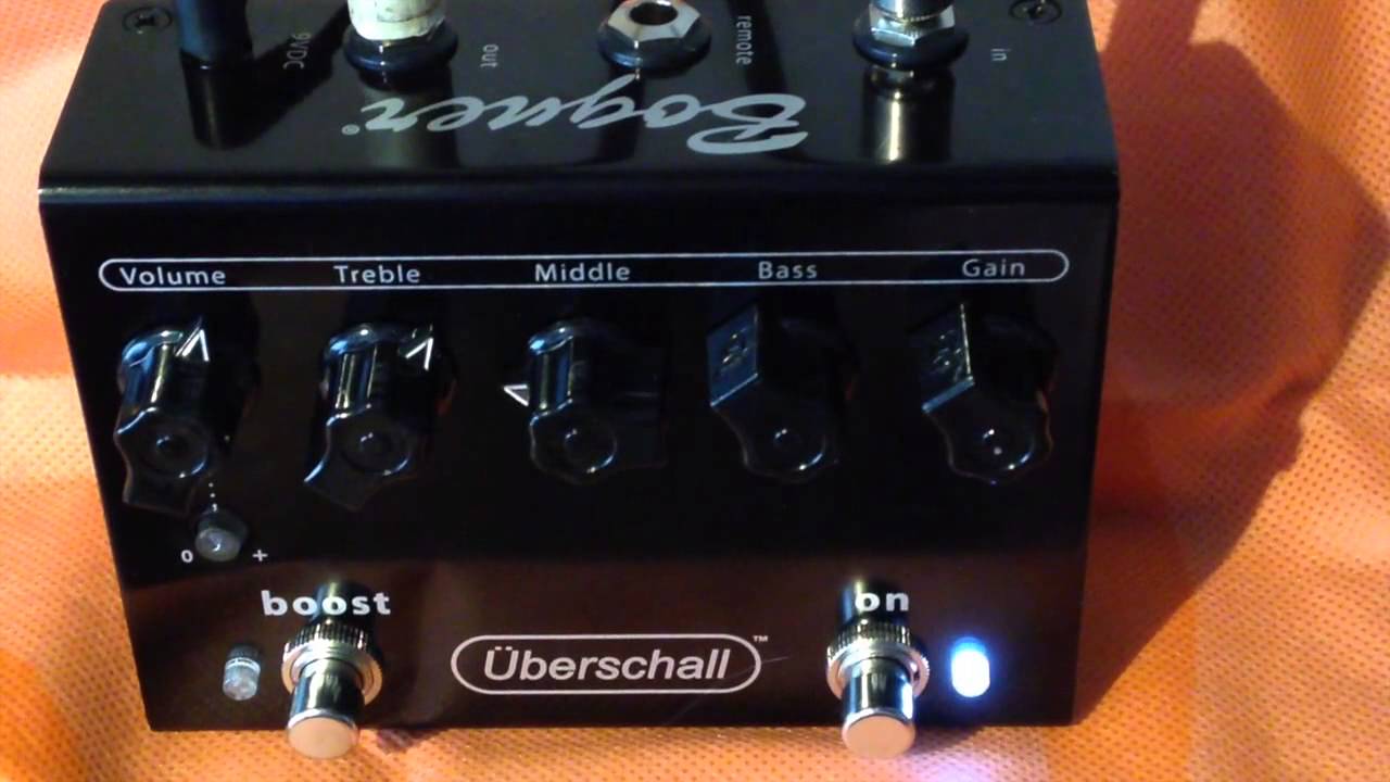 Bogner Uberschall Pedal parte 2