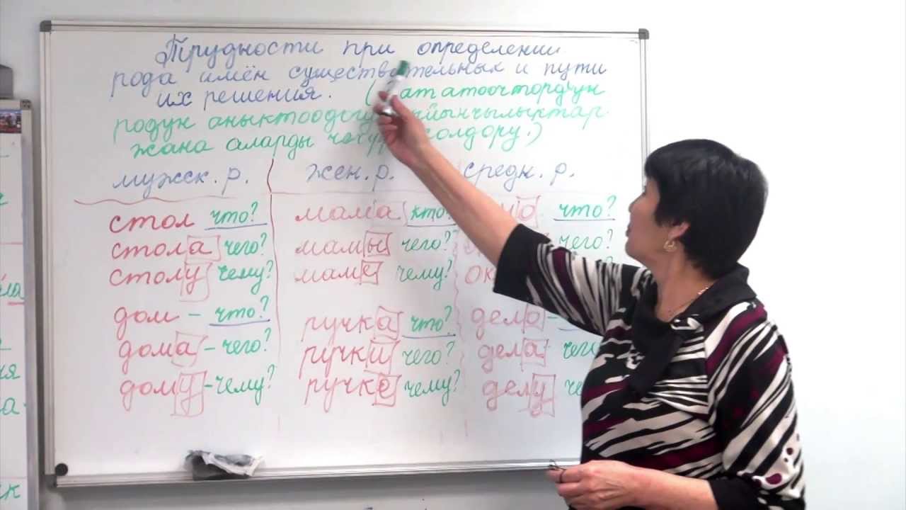 Орус тили онлайн сабагы № 6