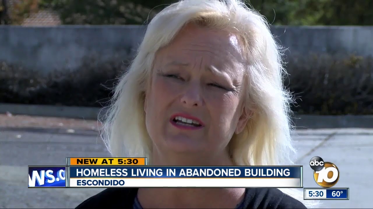 Neighbors want homeless out of buildings