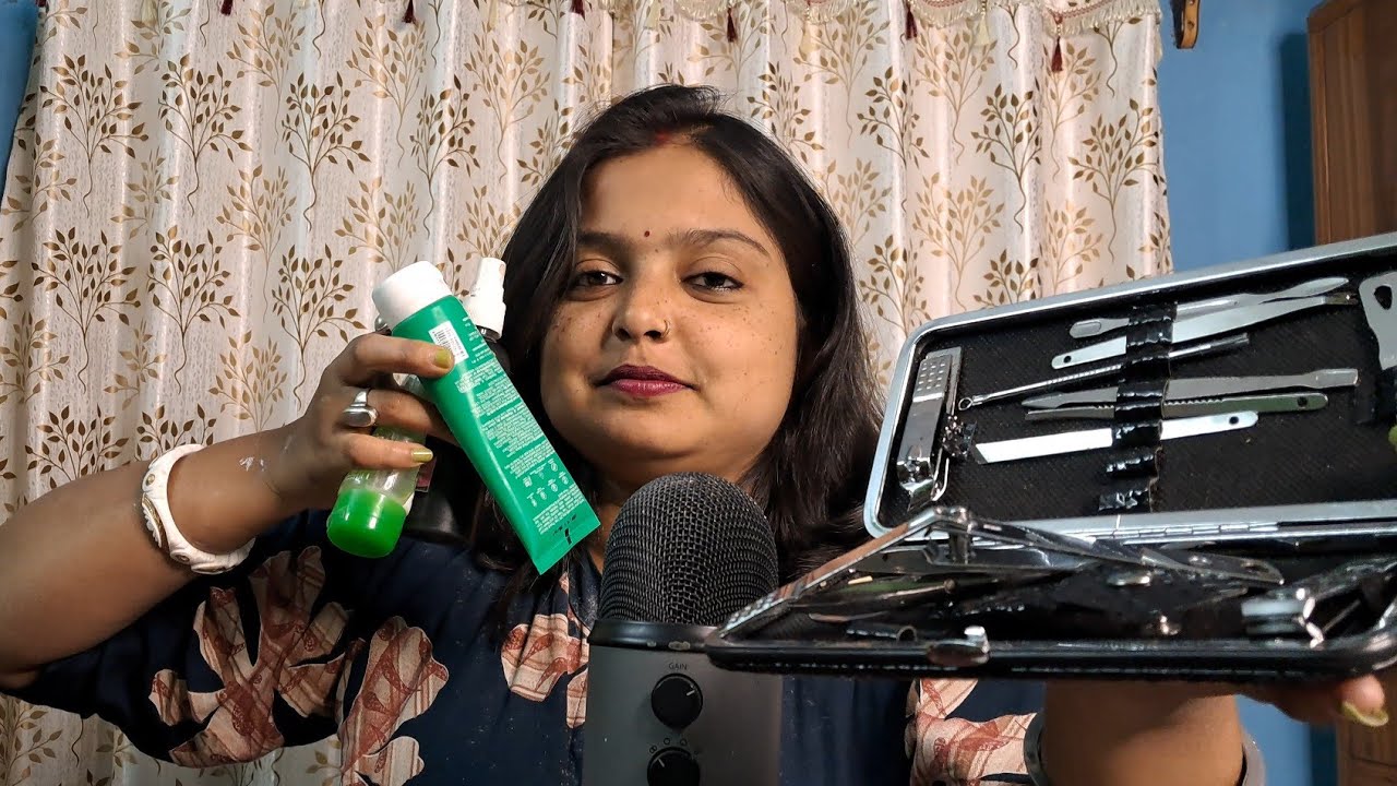 ASMR Doing your Nails Salons 💅