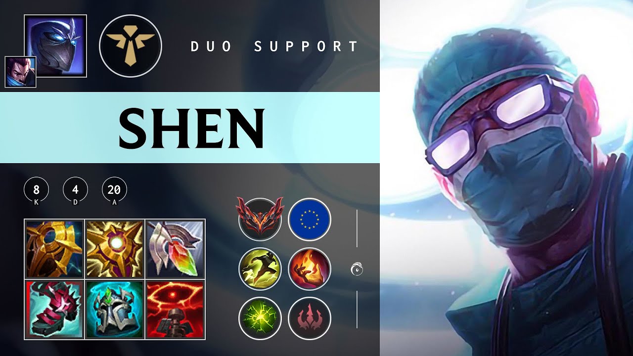 Shen Support vs Bard - EUW Grandmaster Patch 25.24
