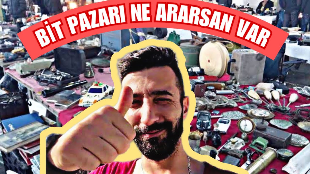 KAYSERİ BİT PAZARI BURDA YOK YOK NE ARARSAN VAR BİT PAZARI VLOG