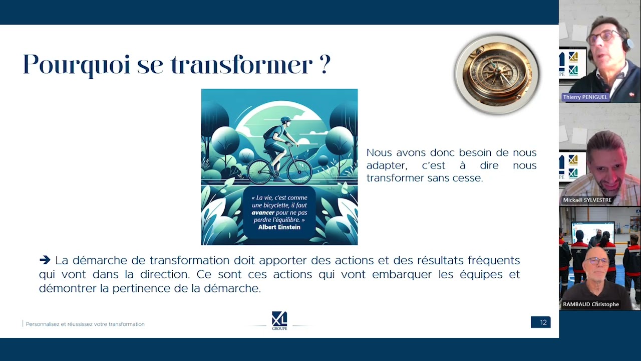 Personnalisez et réussissez votre transformation