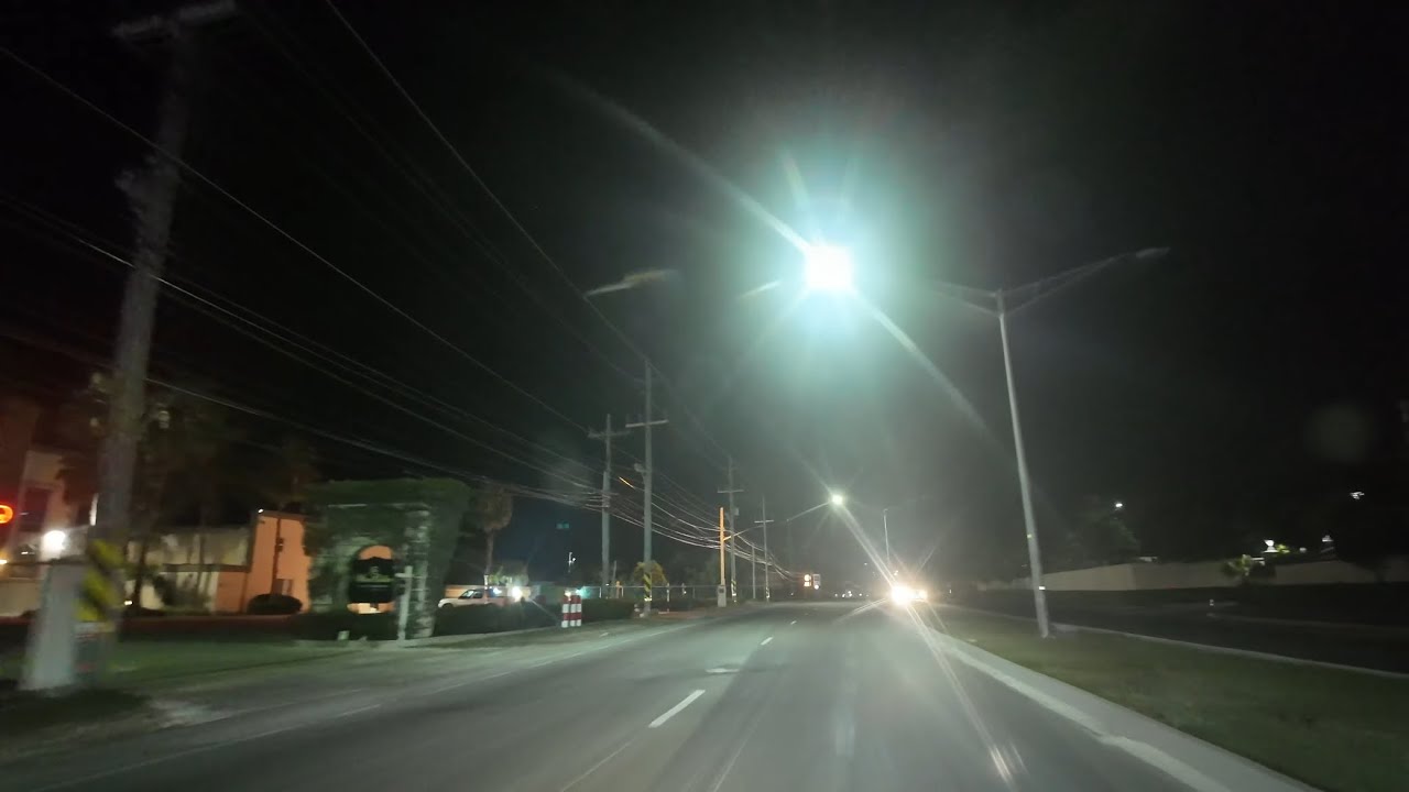 RANDOM DRIVE IN PROVIDENCIALES AT NIGHT | ISLAND TOUR | CARIBBEAN ISLANDS |4K|