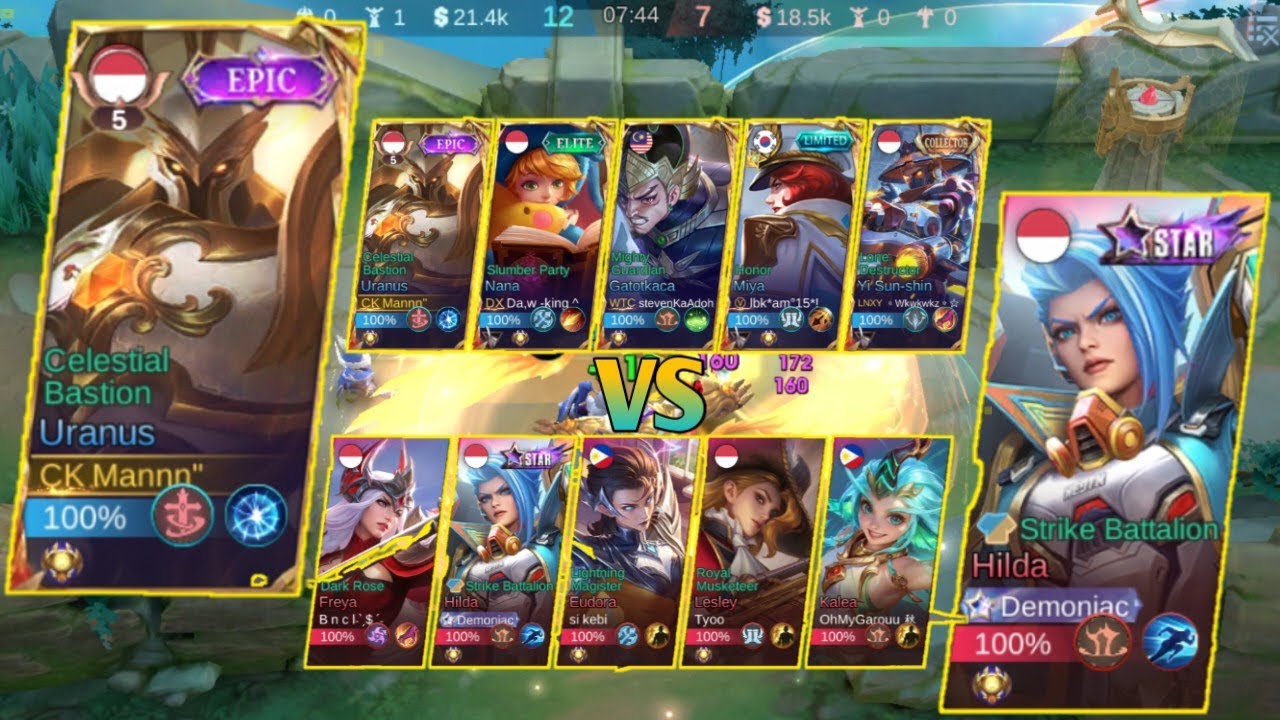 URANUS EXP + BAKU HANTAM DARI EARLY GAME SAMPAI END GAME + BUILD TOP GLOBAL URANUS TERKUAT MLBB
