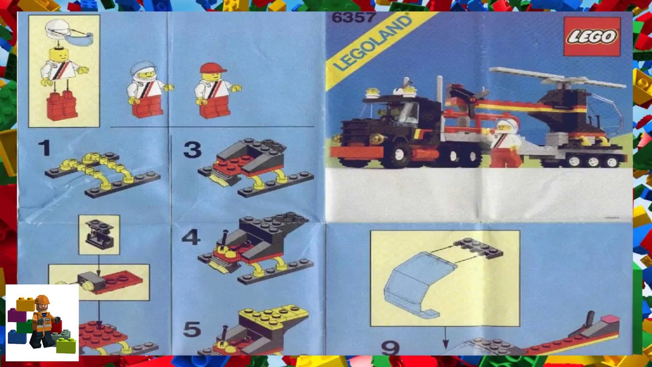 LEGO instructions - Town - Vehicles - 6357 - Stunt 'Copter N' Truck
