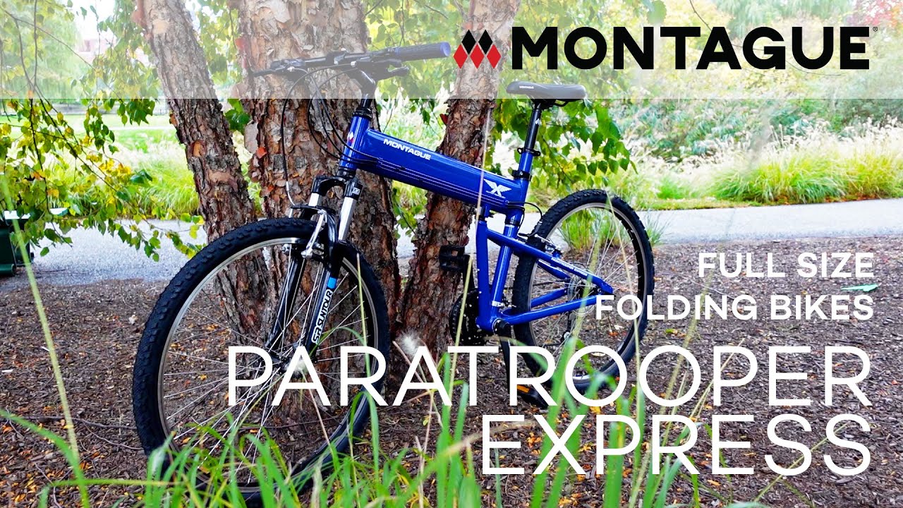 Montague Paratrooper Express - Foldable On and Off-Road Bike