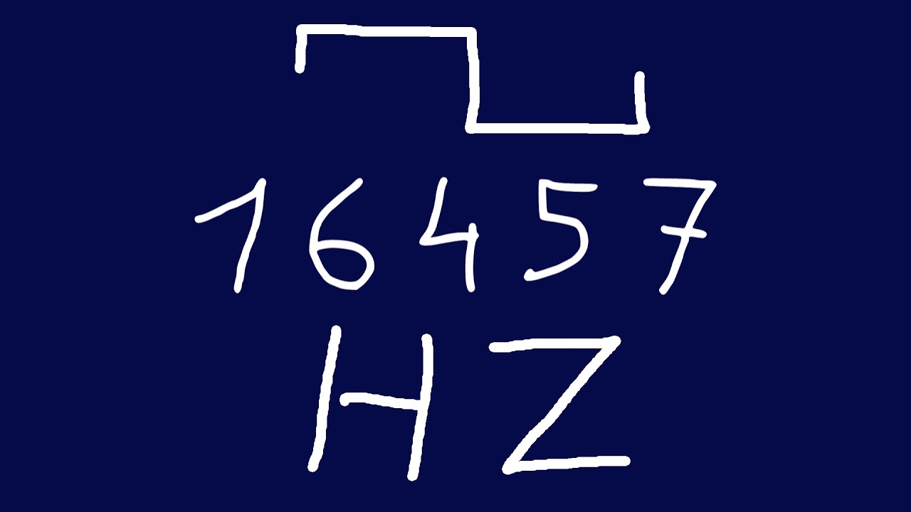 16457 hz square