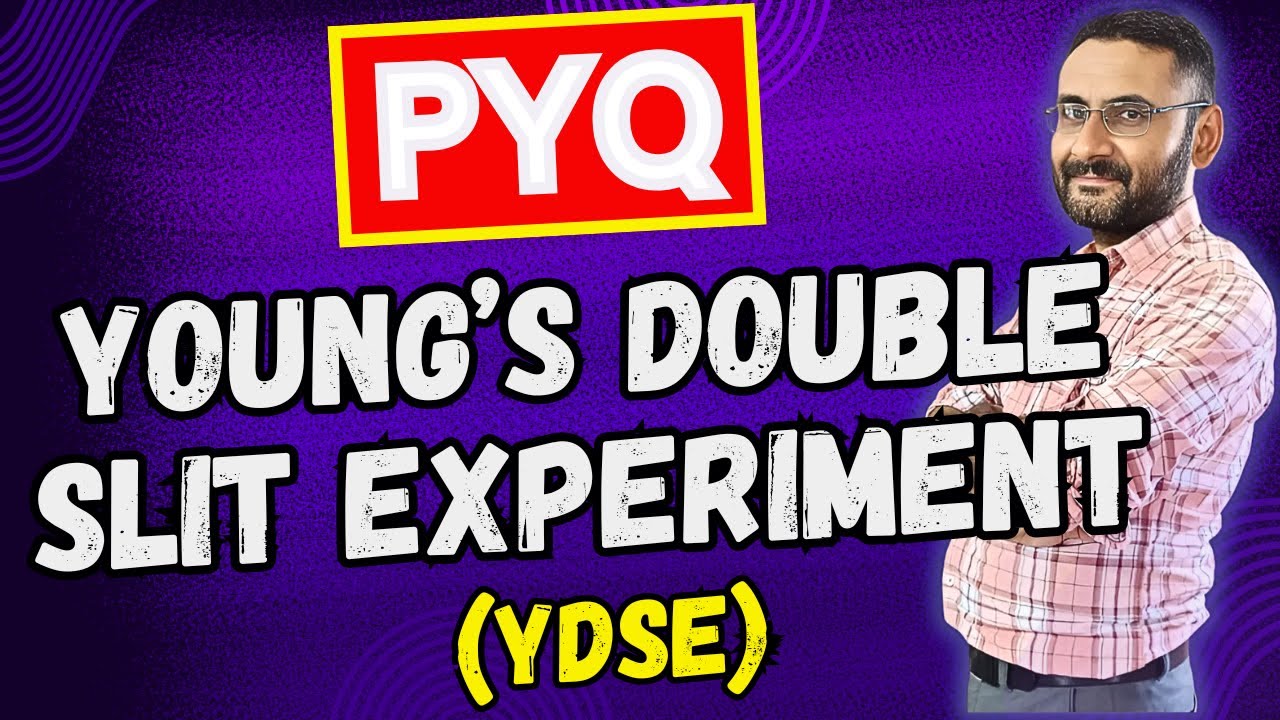 Young's Double Slit Experiment | PYQ | YDSE numericals | Physics | JEE | NEET | Optics | Class 12