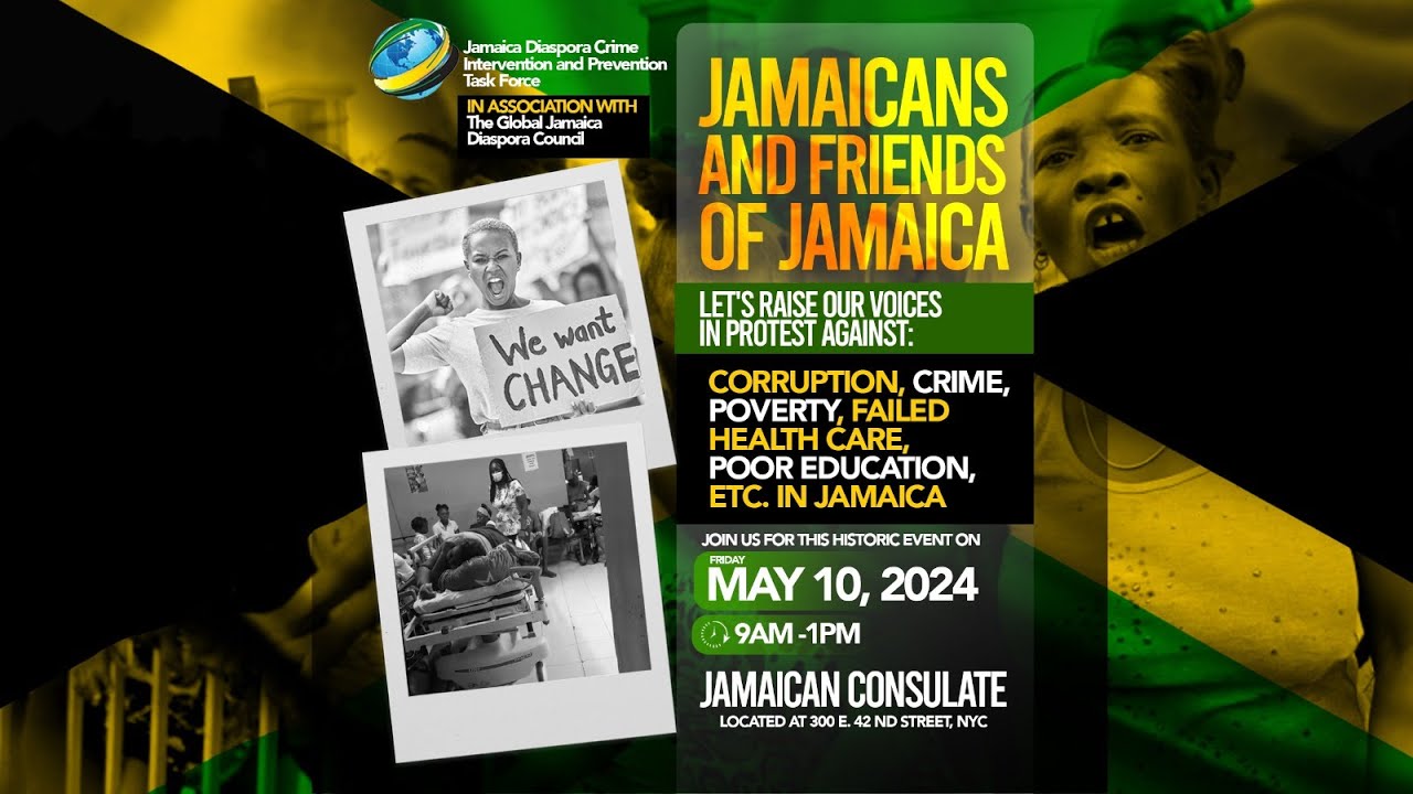 Mek Wi Talk:Wilfred Rattigan speak to Jamaican protesters in New York City