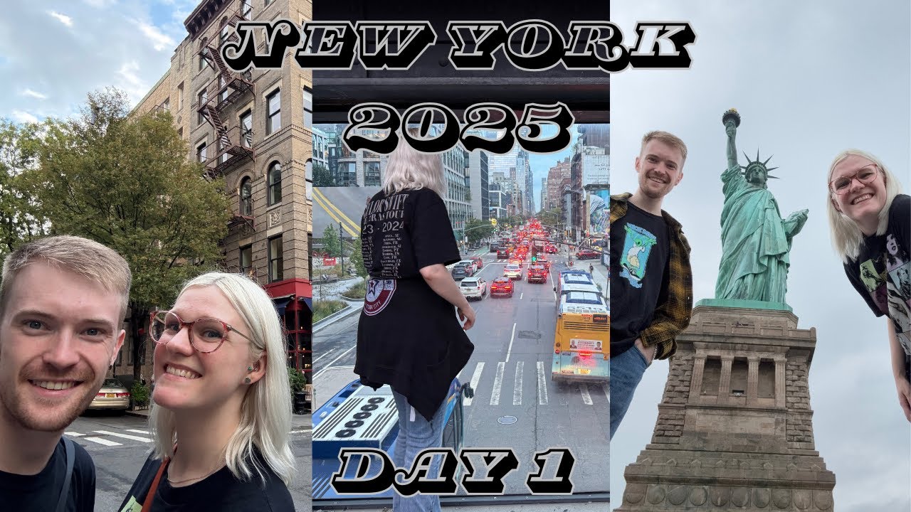 New York 2025 🗽 Day 1 🗽 Statue of Liberty 🗽 Exploring the West Side 🗽 The High Line