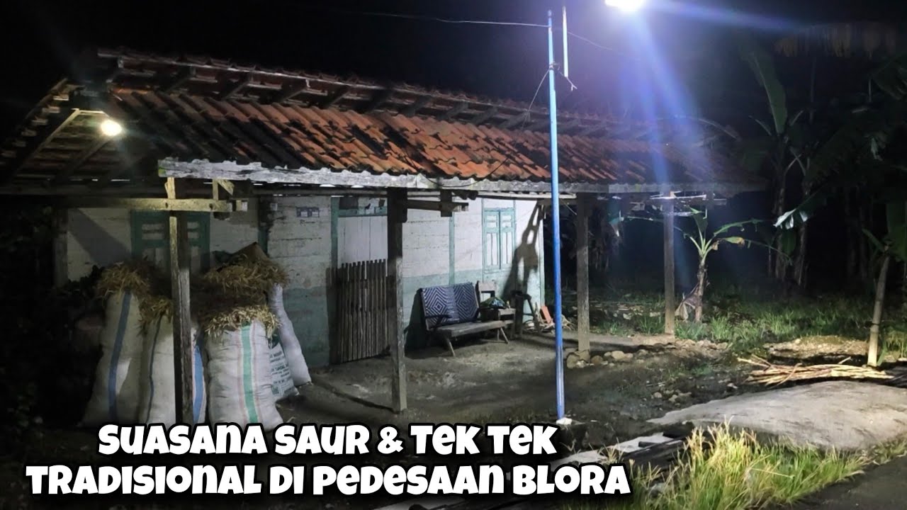 Suasana Pedesaan Saat Saur, Anak Anak TekTek Jalan Kaki Ternyata Disini Susah Cari Warung Saat Puasa
