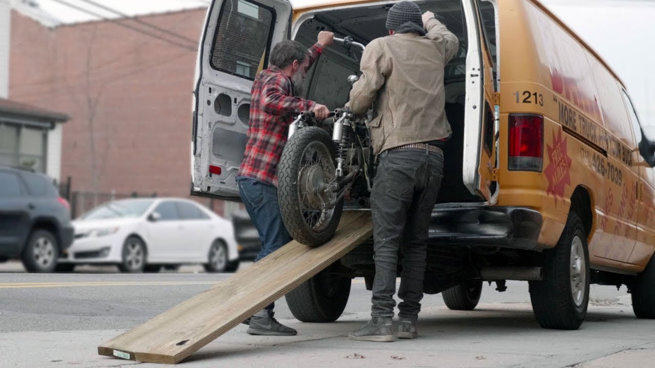 Easy Motorcycle Ramp // Becky Stern