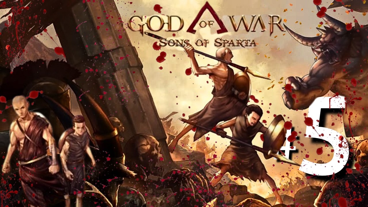 Uma decepção 😓😔!!!Gugu Zerando Pela Primeira Vez |( God of War Sons of Sparta/ PS5 ) # 5