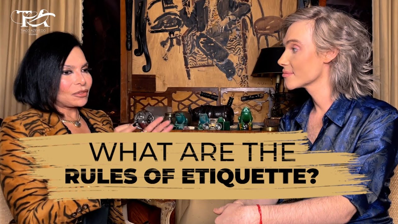 The 5 MOST IMPORTANT ETIQUETTE RULES  | Storytime with José Castelo Branco & Tiago Azevedo