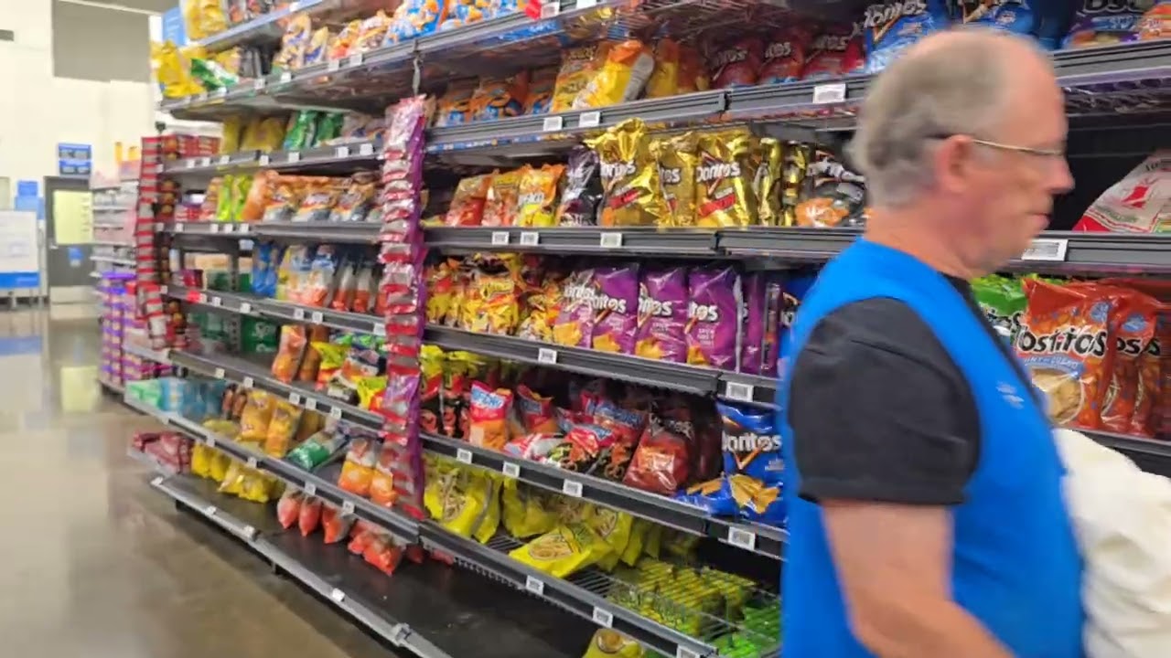 Shopping at Walmart on Oahu