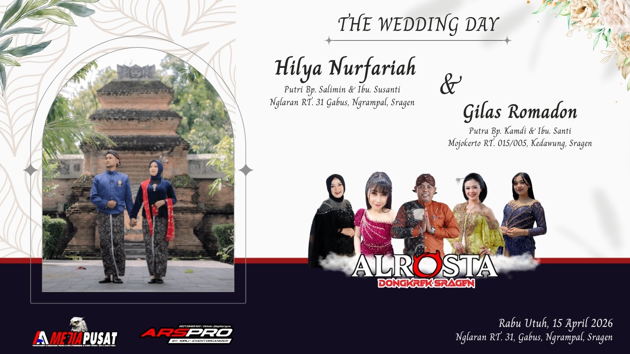 🔴LIVE ALROSTA DONGKREK - WEDDING HILYA & GILAS - ARS PRO AUDIO (Mr. Nelly) - AA MEDIA PUSAT A2