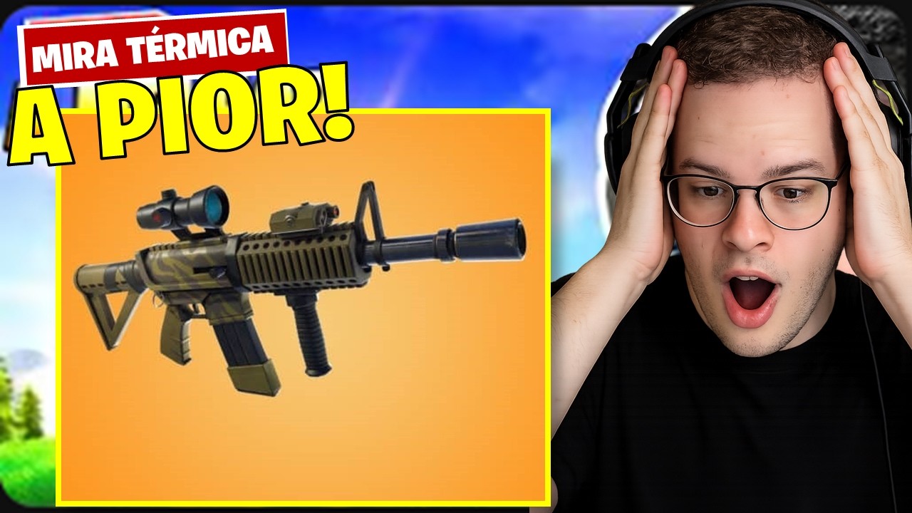 APELEI COM A PIOR ARMA DO FORTNITE!