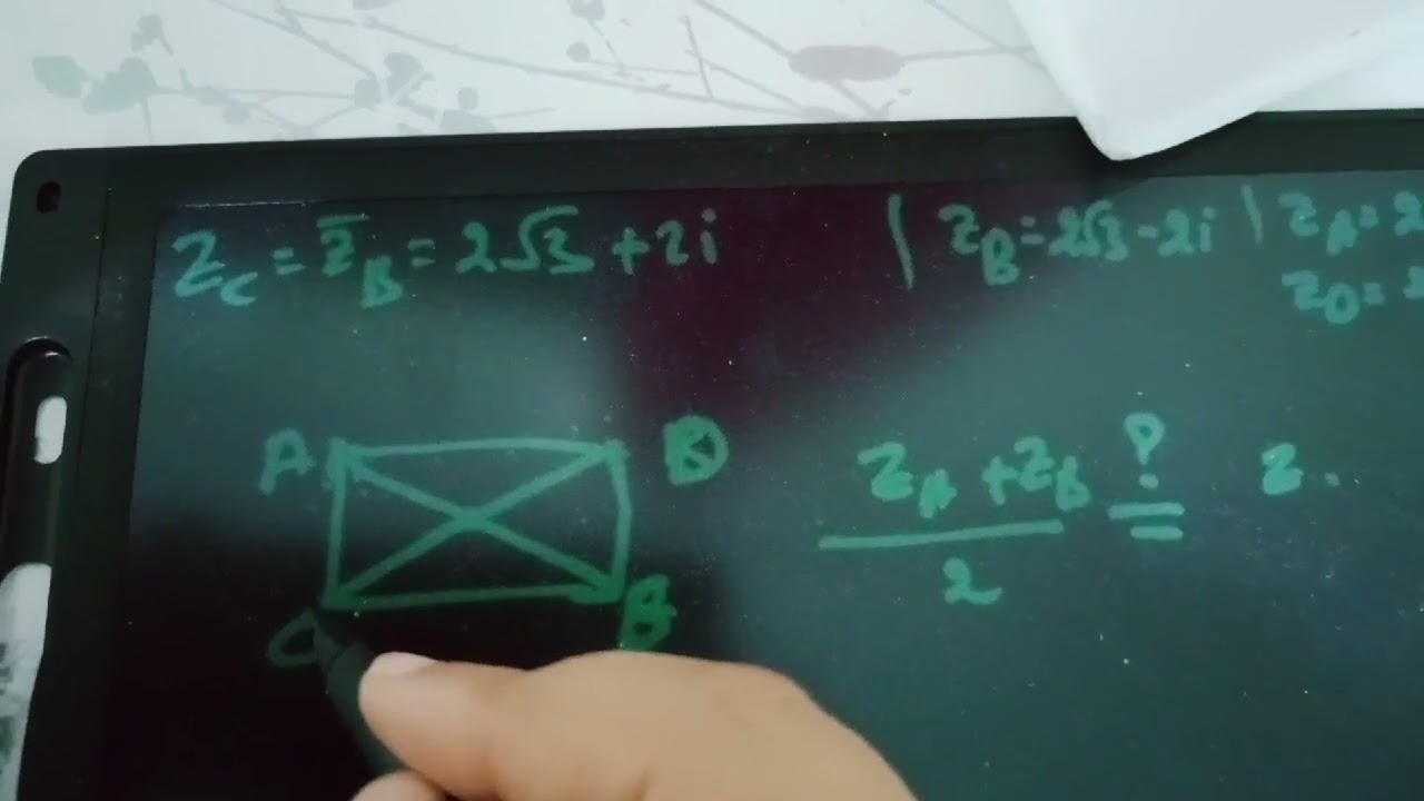 حل تمرين شامل في الاعداد المركبة للبكالوريا ( تكملة حل التمرين )