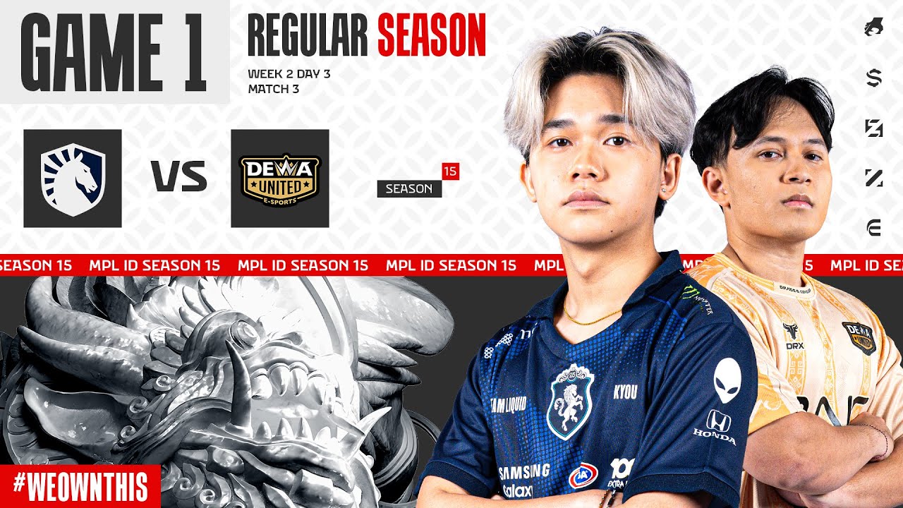 TEAM LIQUID ID vs DEWA UNITED ESPORTS | Regular Season Week 2 Day 3 | Game 1 | #MPLIDS15