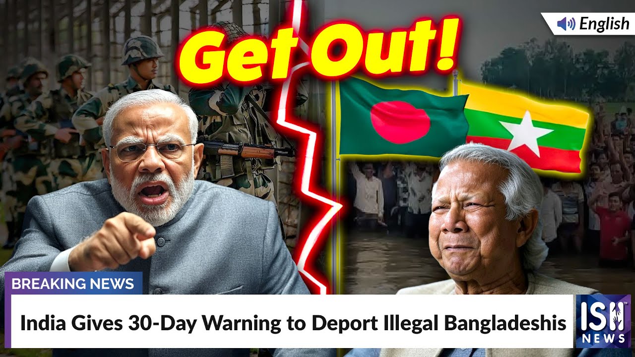 India Gives 30-Day Warning to Deport Illegal Bangladeshis | ISH News