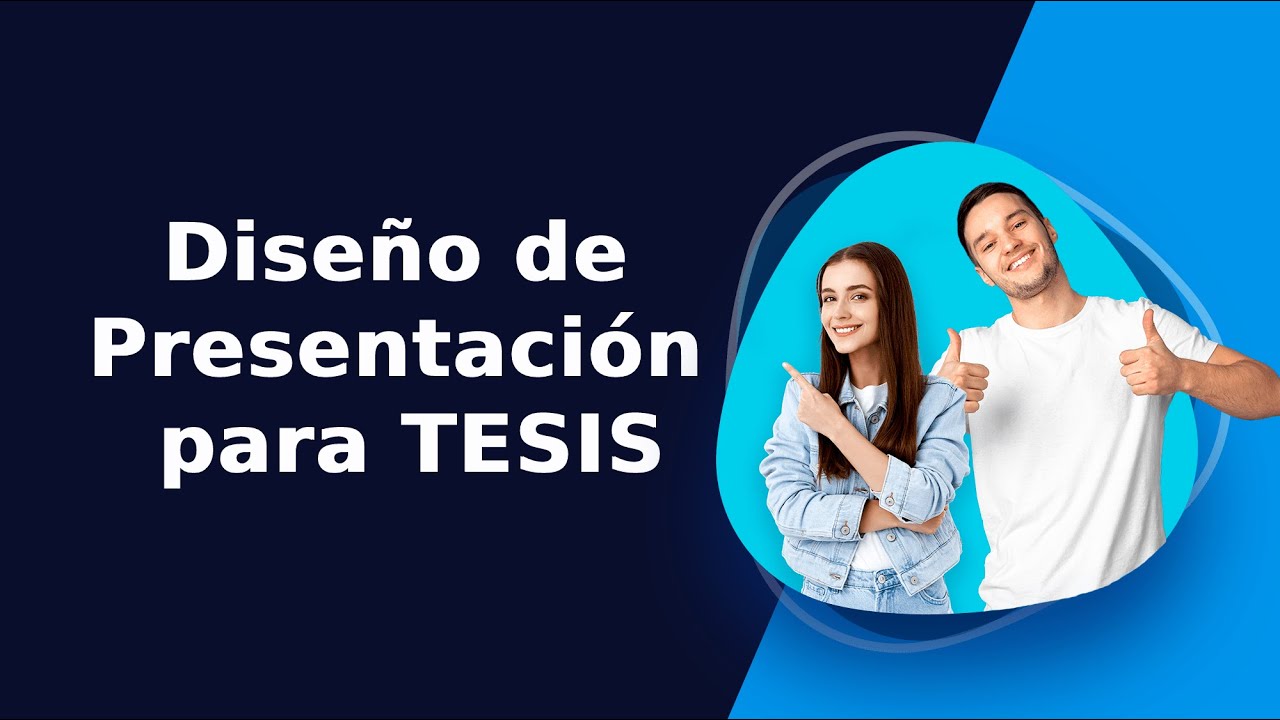 🔴Diseño de Presentación para Sustentación y Defensa de Tesis
