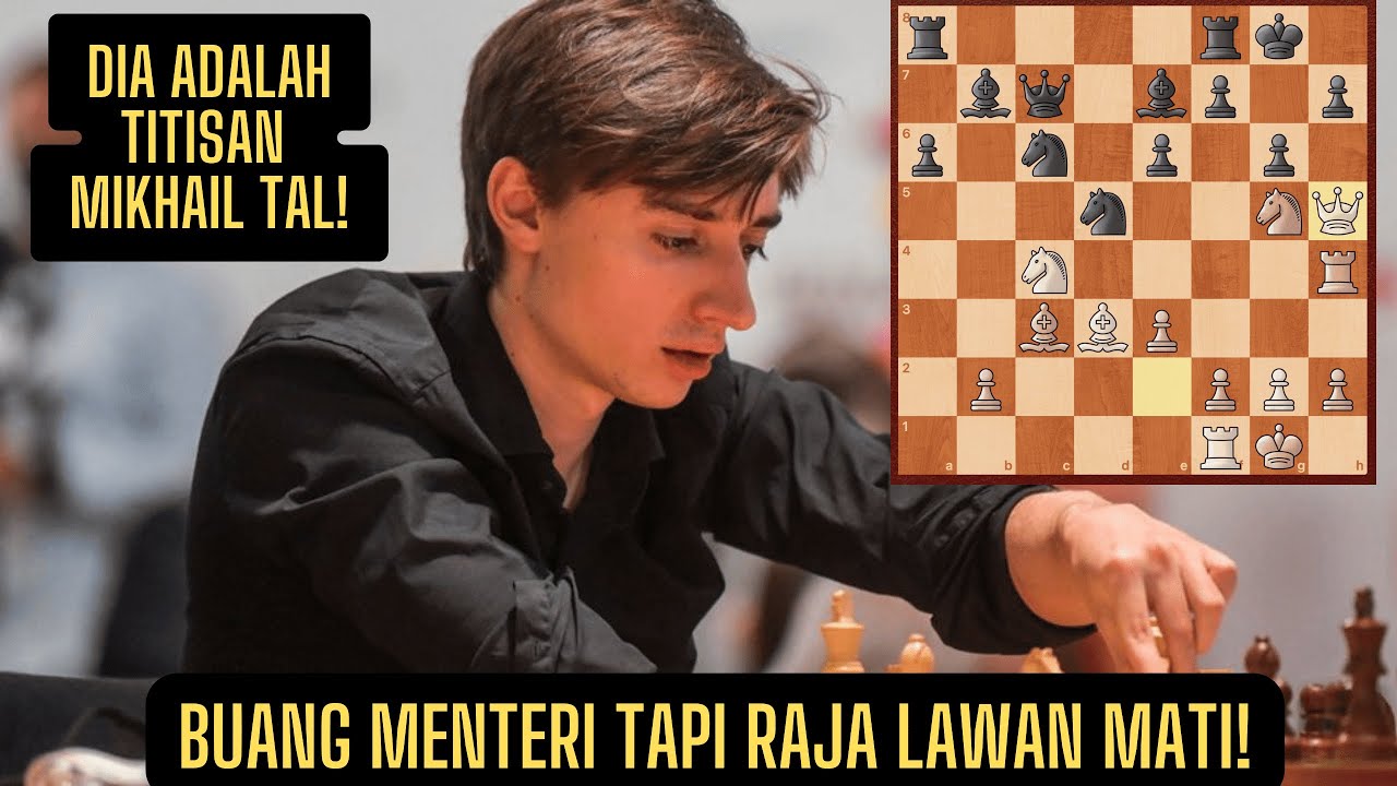 CUMA 18 LANGKAH!! || DANIIL DUBOV VS NIHAL SARIN || FIDE WORLD RAPID CHESS CHAMPIONSHIP 2022