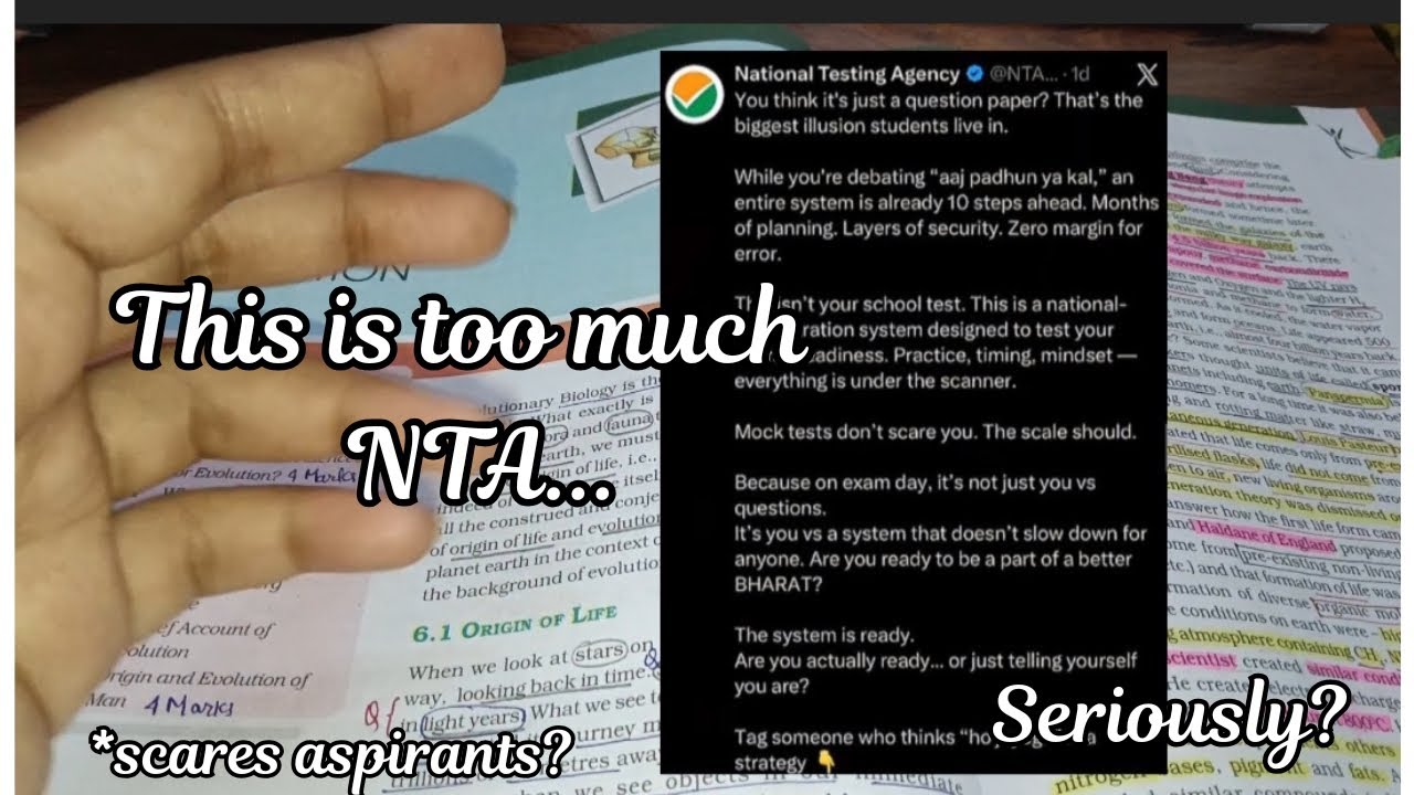 Really? NTA said this to NEET aspirants 😱ll#ntaupdate #neet #neetpreparation2026 