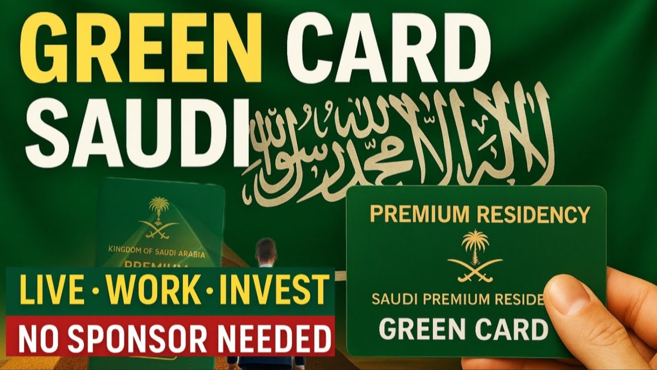 Saudi Green Card EXPLAINED: Benefits, Eligibility, Cost & How to Apply for Premium Residency in 2025