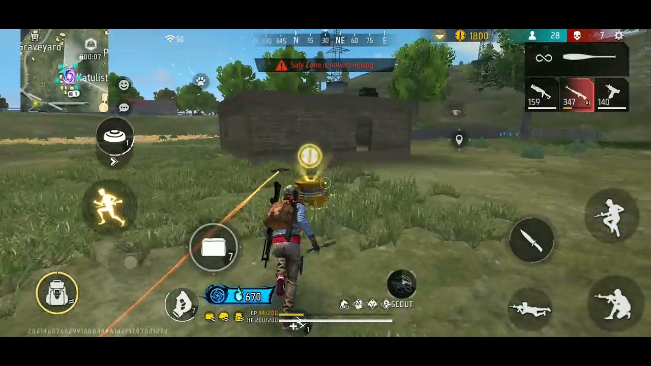 Free fire gaming 🎮🔥 Br Booyah 😎🔥 watch till end for Booyah 🤘🔥