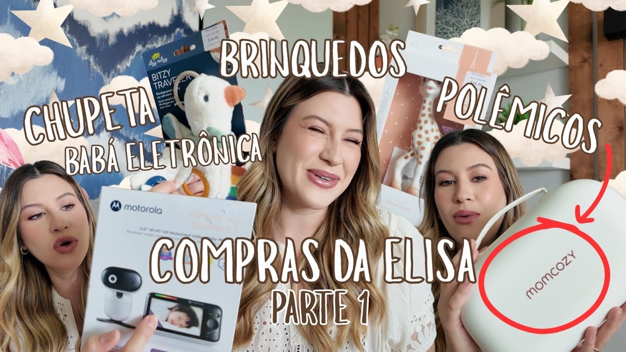 COMPRINHAS DA ELISA 1: ELETRÔNICOS - Diário da Gravidez #08