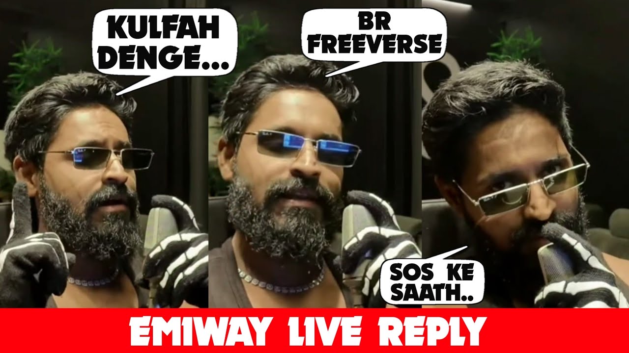 EMIWAY BANTAI LIVE TALKING ABOUT BR FREEVERSE & SOS COLLAB | EMIWAY REPLY ON FAHHH & COMPANY 2 SONG