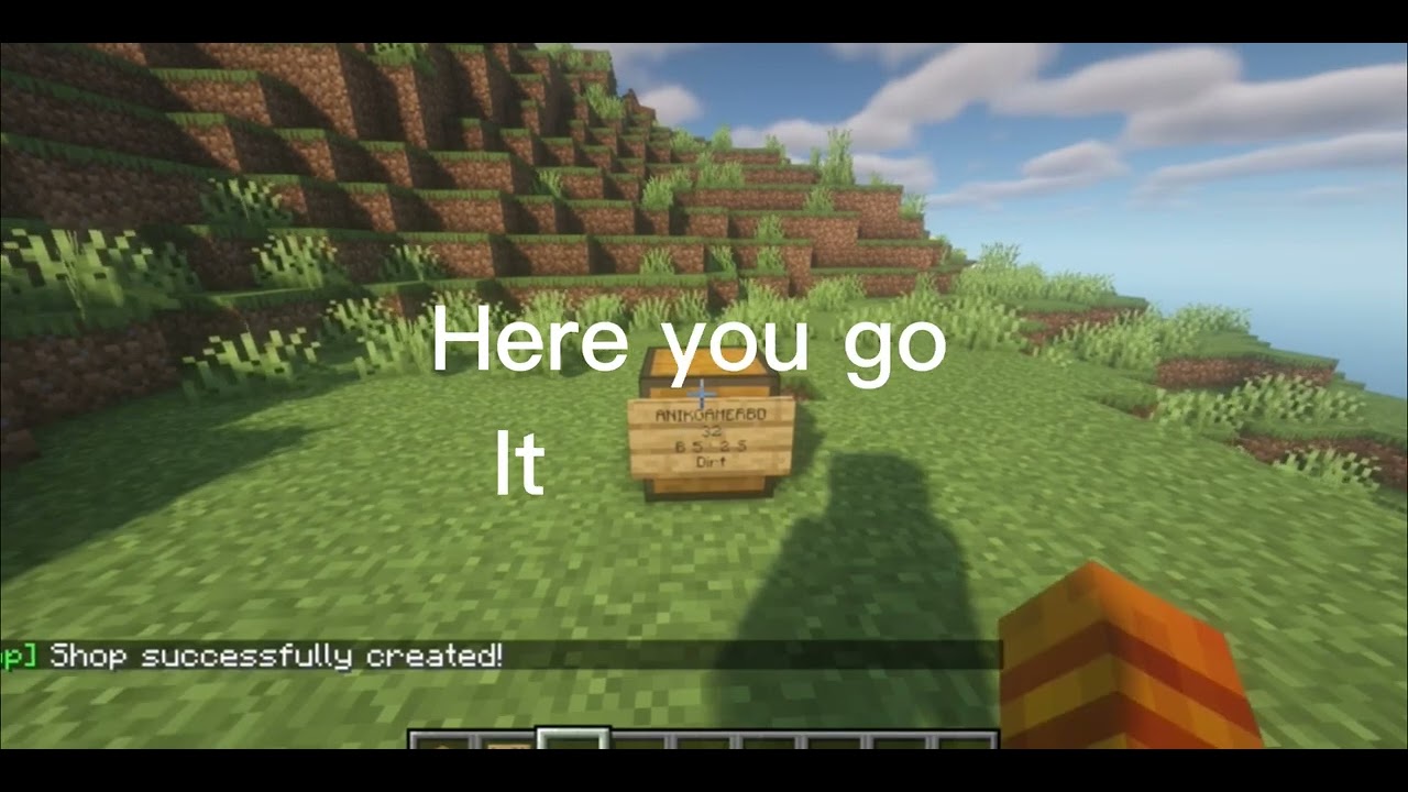 How to make chest Shop in Smp || Minecraft best Smp ||