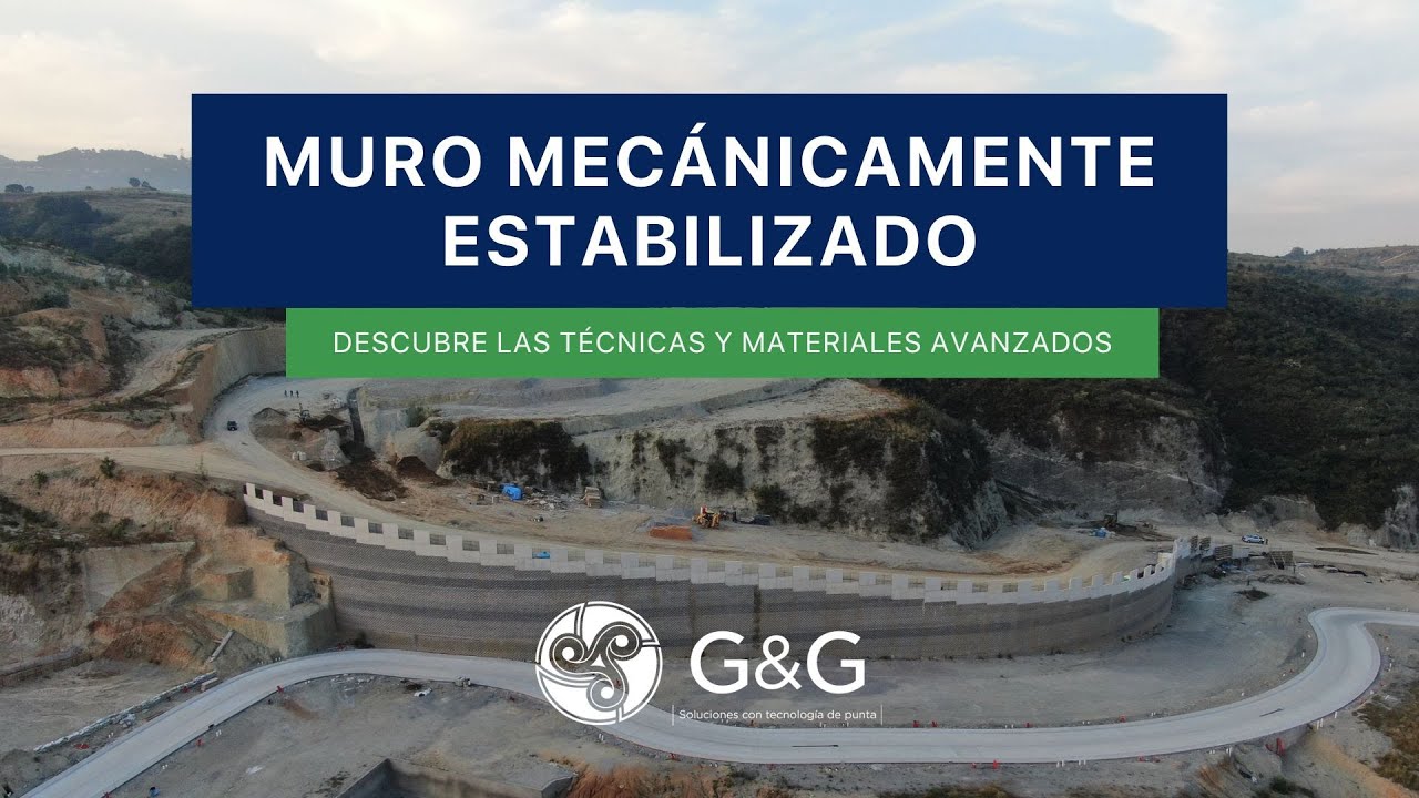 Muro Mecánicamente Estabilizado con Geosintéticos.