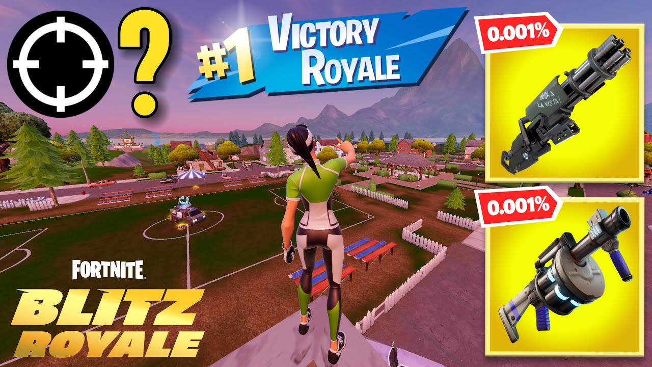 Fortnite Blitz Royale | High Kill Gameplay | Keyboard & Mouse