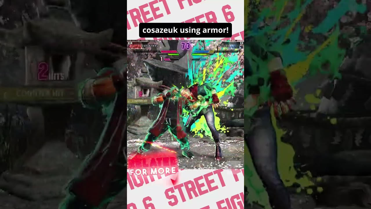 cosazeuk using his options to break Fuudo Ed's range!🔥#streetfighter6 #fgc