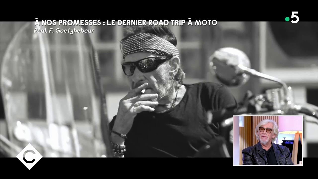 Johnny : son dernier road trip - C à Vous - 23/10/2020