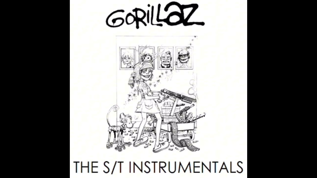 Gorillaz - Left Hand Suzuki Method (instrumental) (drums and guitar only)