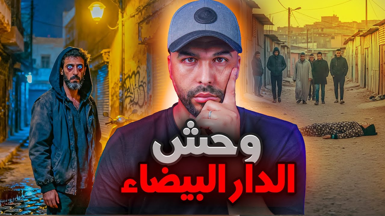 قصة وحش الدار البيضاء 🇲🇦 لي كان كيصفيها للناس بالليل 🚫 طيفاش حمق الشرطة المغربية
