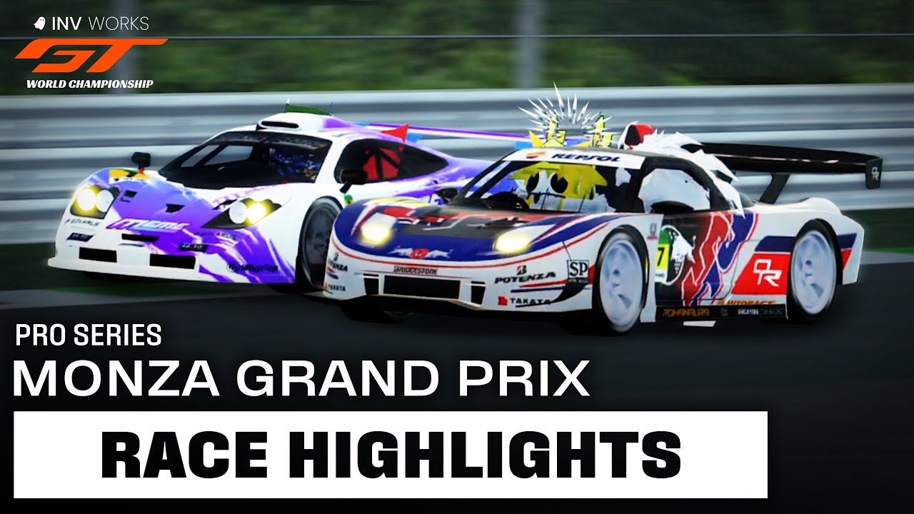 Race Highlights | PRO Monza Grand Prix | INV Works GT500 Project Trackday World Championship
