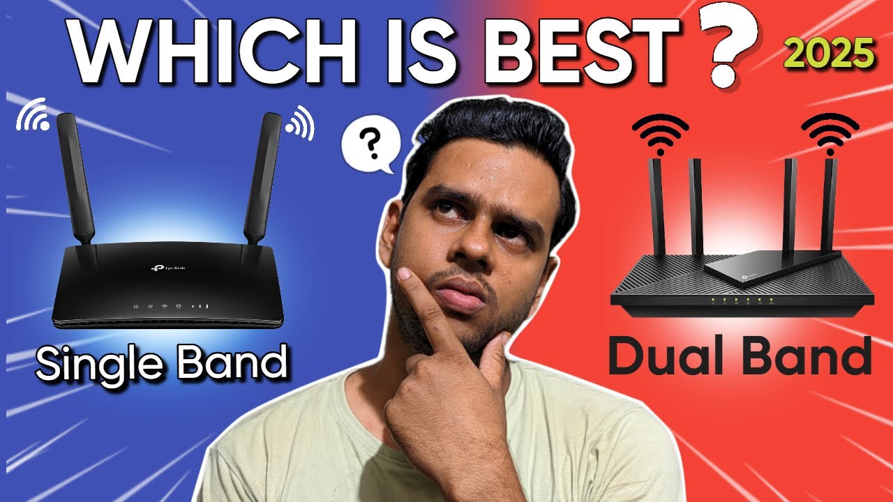 Confused about Wi-Fi Routers? Single Band vs Dual Band Explained!